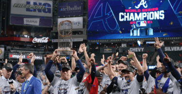 World Series score: Braves win first title in 26 years after slugging past Astros in Game 6